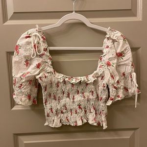Floral Crop Top